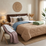 Sharviluxe Cozy Aura Reversible Comforter | All-Season Premium Soft